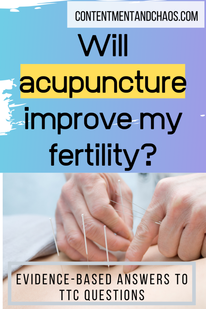 Does Acupuncture Really Increase Fertility? What The Evidence Says ...