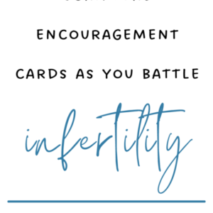 infertility scripture cards